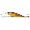 Sealurer floating fishing lure in 11cm length and brown decor on white background