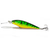 Sealurer floating fishing lure in 11cm length and firetiger decor on white background