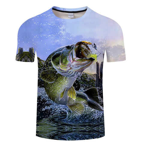 Fishing T-shirt - Bass